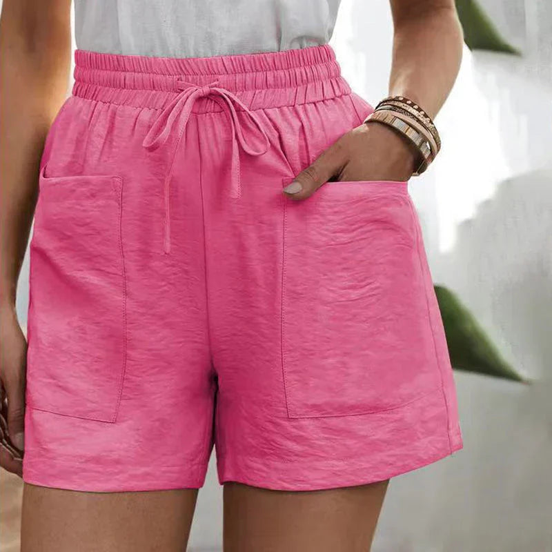 Bellamy - Casual Summer Drawstring Women’s Shorts