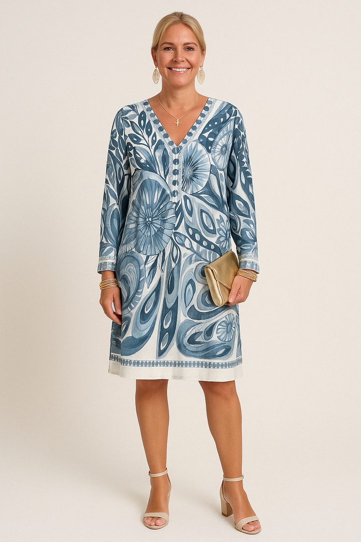 Calla - Retro Style Tummy Coverage Dress