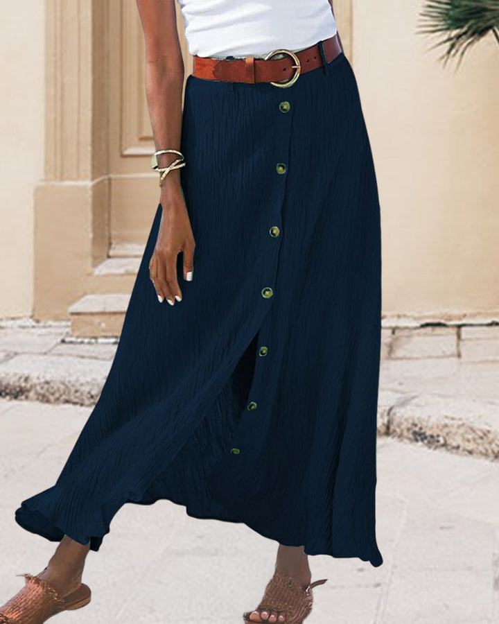 Jynessa - Casual Summer Women’s Midi Skirt