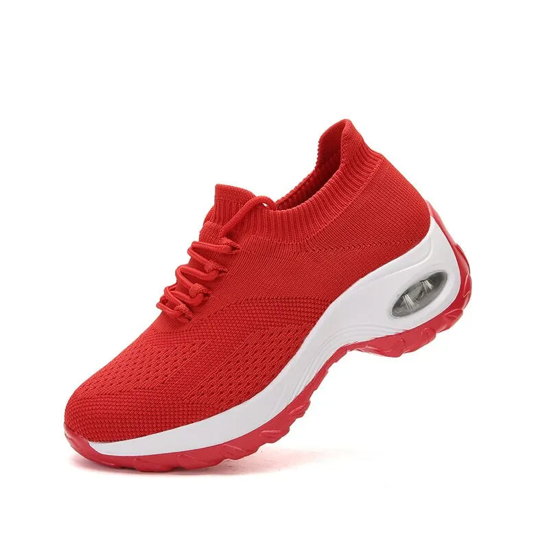 Wrenley - Women's Elastic Knit Slip-On Orthopedic Sneakers