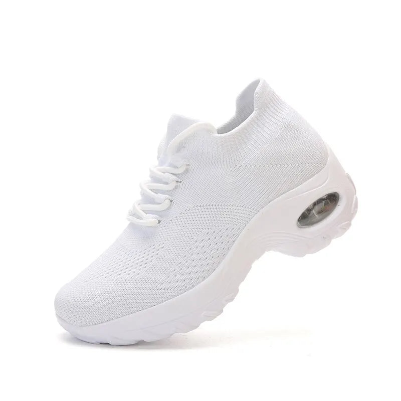 Wrenley - Women's Elastic Knit Slip-On Orthopedic Sneakers