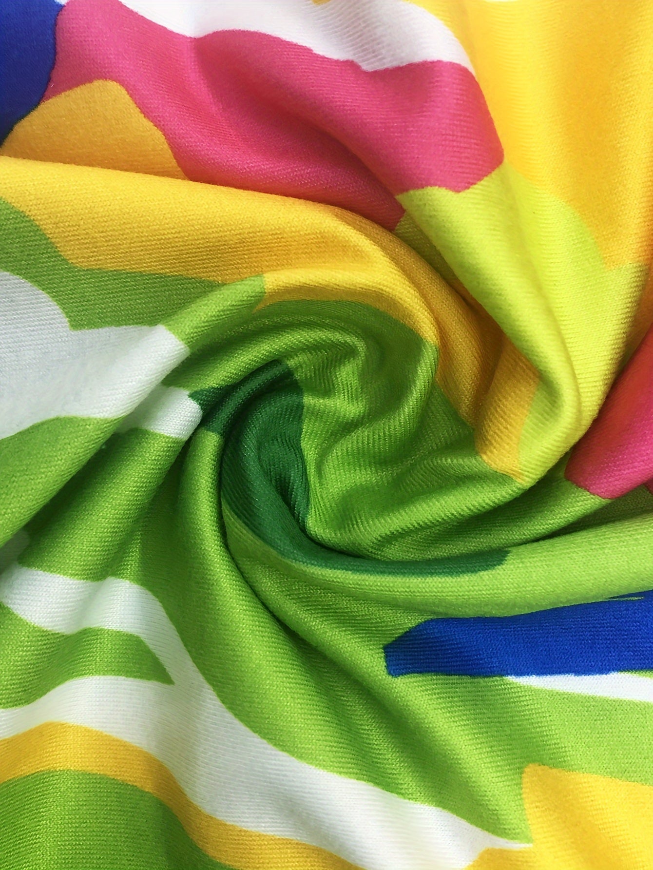 Faith - Women’s Abstract Print Maxi Dress