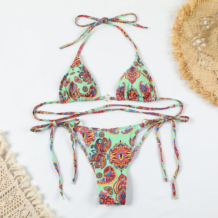 Elowen - Push-Up Micro Split Bikini Set