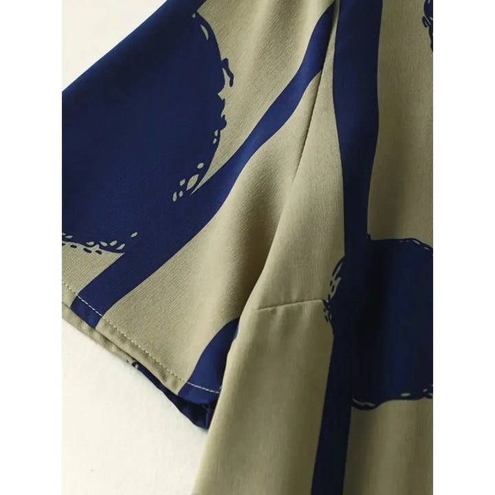 Dahlia - Women’s Printed Tummy Covering Dress