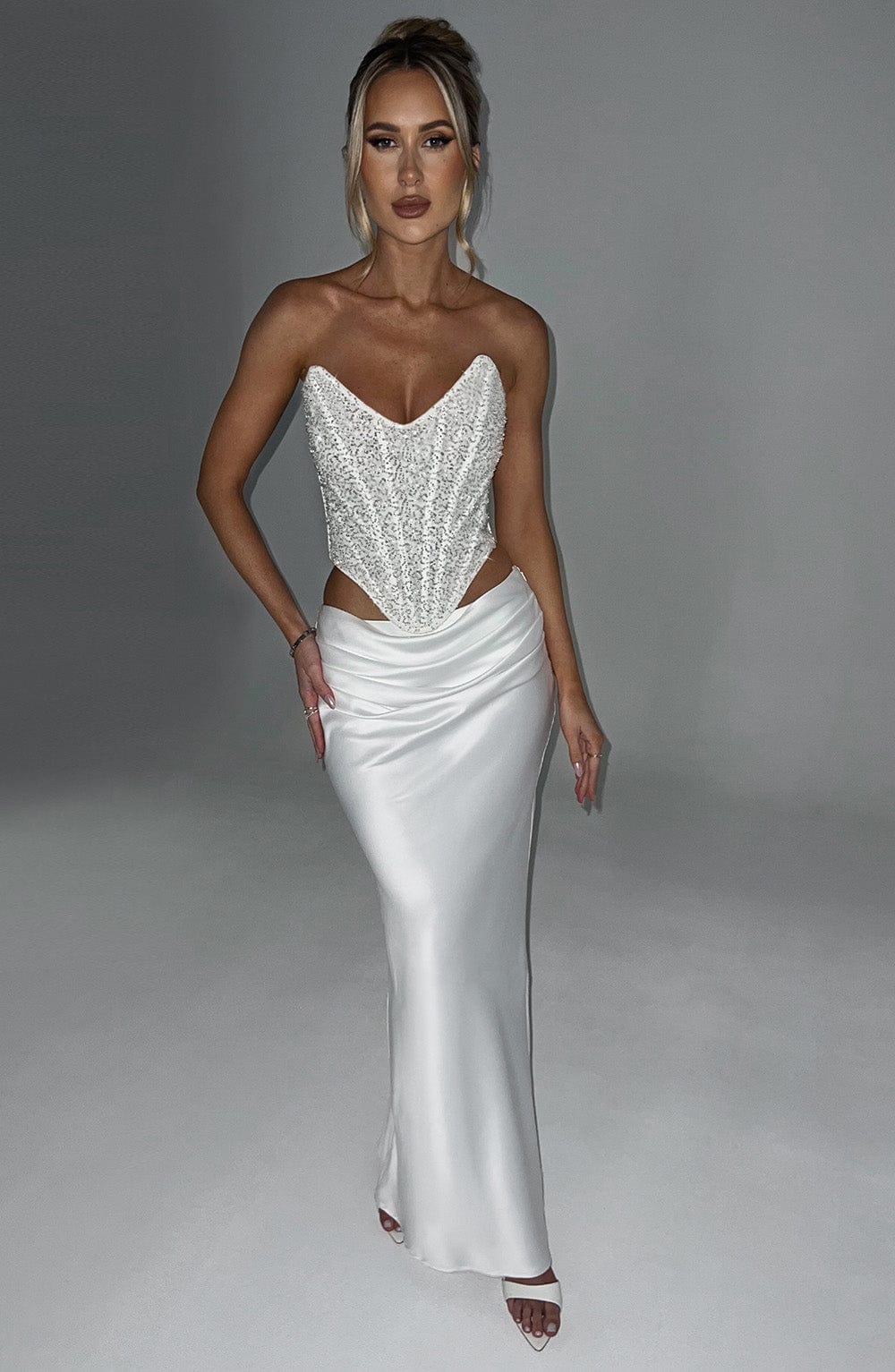 Bernadette Maxi Skirt - Ivory