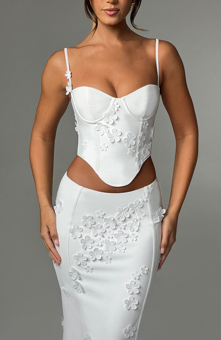 Dalary Top - White Tops Babyboo Fashion Premium Exclusive Design