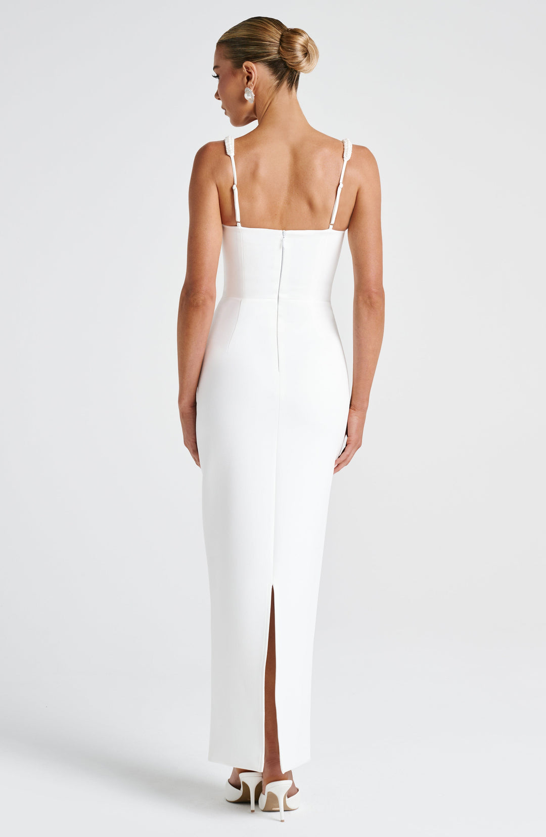 Ines Midaxi Dress - Ivory
