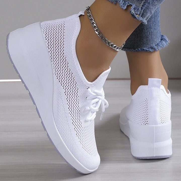 Nyla - Women's Mesh Knitted Platform Orthopedic Shoes