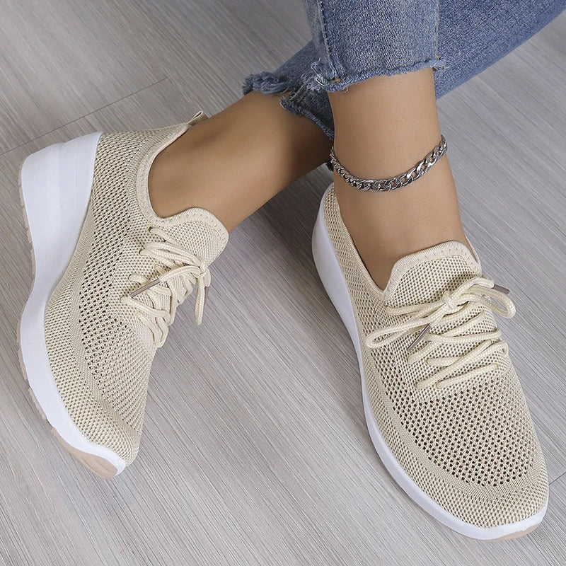 Nyla - Women's Mesh Knitted Platform Orthopedic Shoes