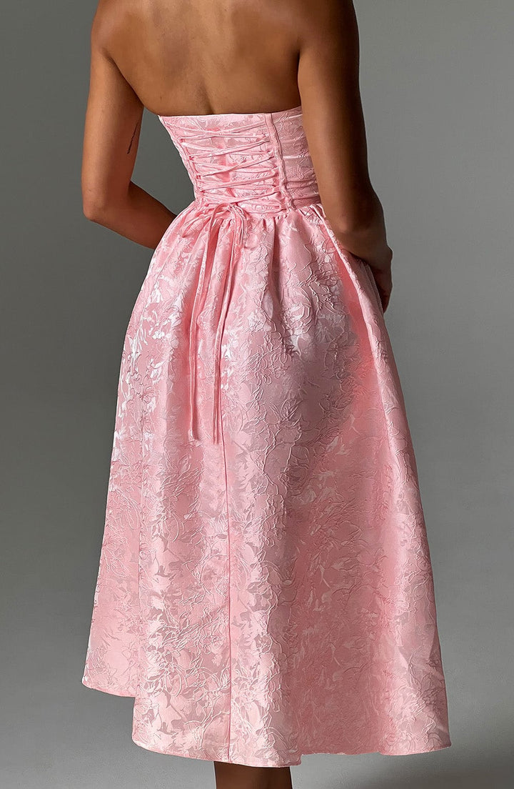 Saoirse Midi Dress - Blush