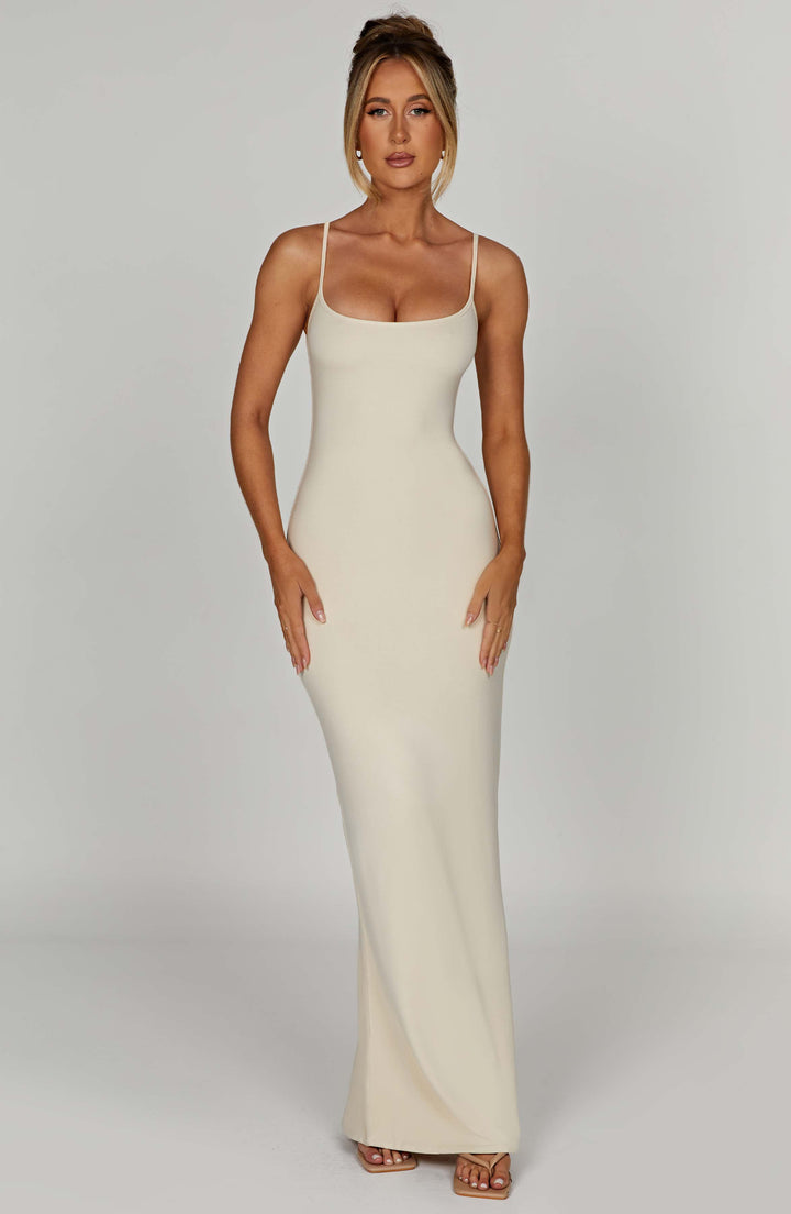 Saskia Maxi Dress - Cream