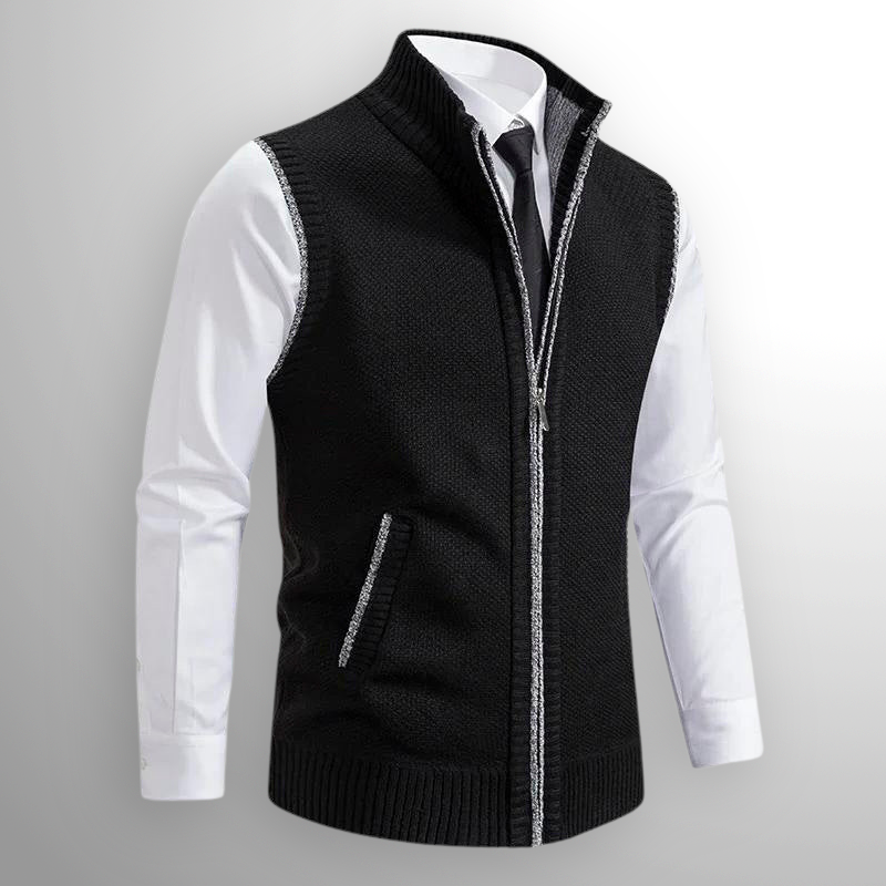 NOBA Full-Zip Sweater Vest