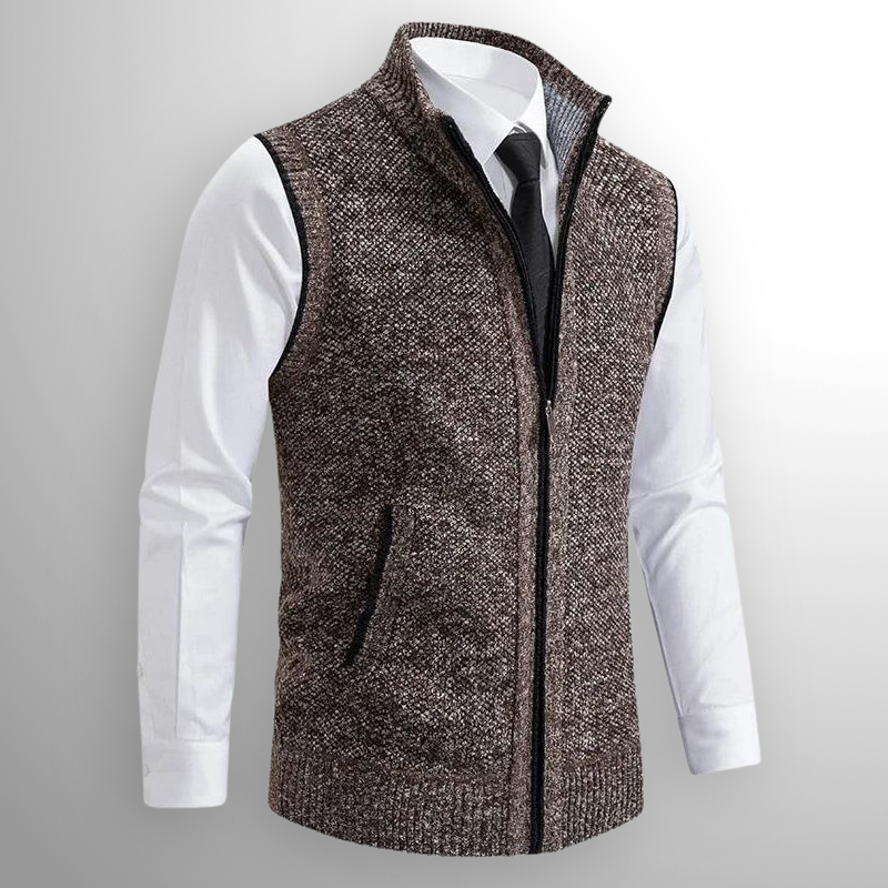 NOBA Full-Zip Sweater Vest