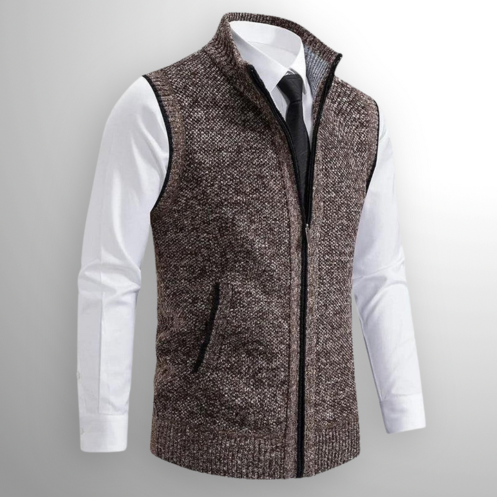 NOBA Full-Zip Sweater Vest