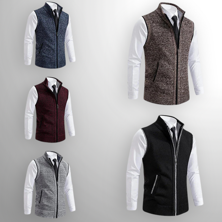 NOBA Full-Zip Sweater Vest