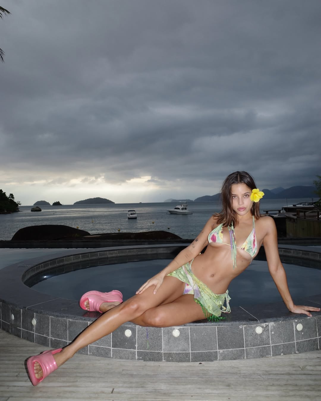 Galilea - 3-Piece Bikini Set with Cover-Up Skirt & Top