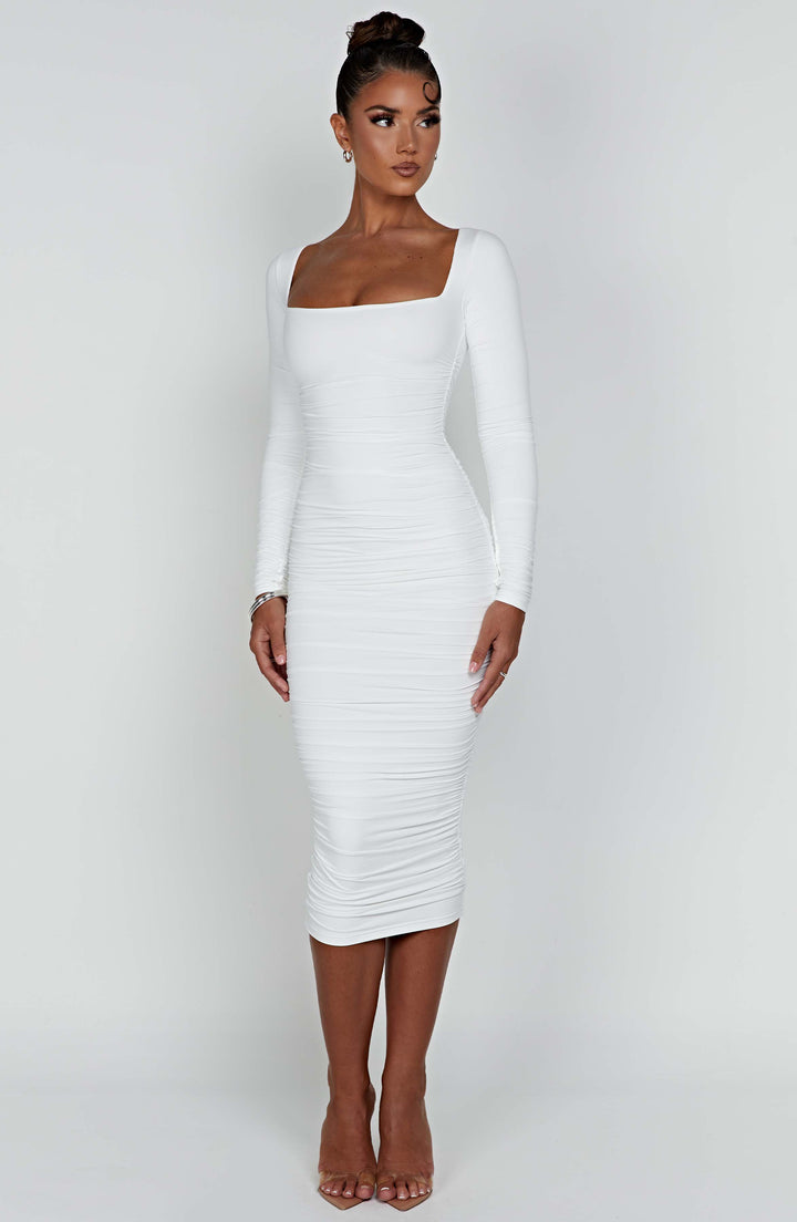 Wren Maxi Dress - White
